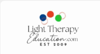 LIGHT THERAPY EDUCATION .COM EST 2009 logo