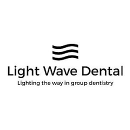 LIGHT WAVE DENTAL LIGHTING THE WAY IN GROUP DENTISTRY logo