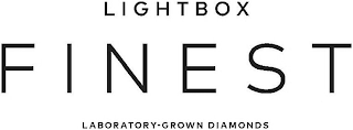 LIGHTBOX FINEST LABORATORY-GROWN DIAMONDS logo
