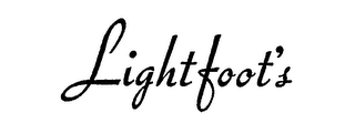 LIGHTFOOT'S logo