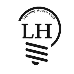 LIGHTING HOUSE LED LH logo