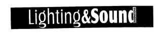 LIGHTING & SOUND INTERNATIONAL logo