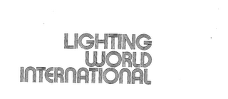 LIGHTING WORLD INTERNATIONAL logo