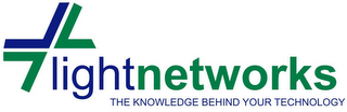 LIGHTNETWORKS THE KNOWLEDGE BEHIND YOUR TECHNOLOGY logo