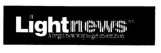 LIGHTNEWS A BRIGHT NEW WAY TO GET INFORMATION logo