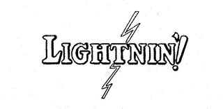 LIGHTNIN'! logo