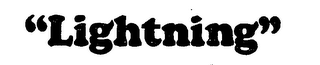 "LIGHTNING" logo