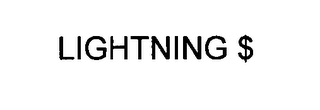 LIGHTNING $ logo