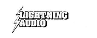 LIGHTNING AUDIO logo
