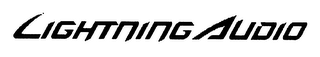 LIGHTNING AUDIO logo