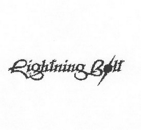 LIGHTNING BOLT logo