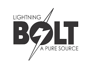 LIGHTNING BOLT A PURE SOURCE logo