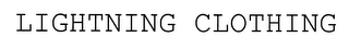 LIGHTNING CLOTHING logo