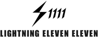 LIGHTNING ELEVEN ELEVEN 1111 logo
