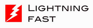 LIGHTNING FAST logo
