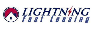 LIGHTNING FAST LEASING logo