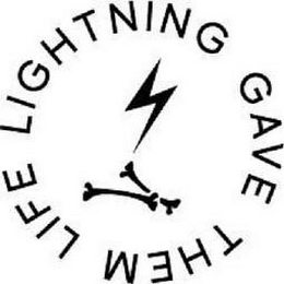LIGHTNING GAVE THEM LIFE logo