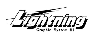 LIGHTNING GRAPHIC SYSTEM III logo