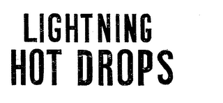 LIGHTNING HOT DROPS logo