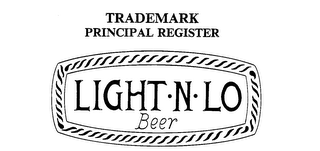 LIGHT.N.LO BEER logo