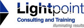 LIGHTPOINT CONSULTING AND TRAINING ILLUMINATING RESLUTS logo