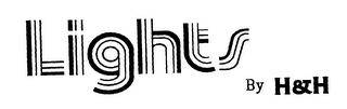LIGHTS BY H & H logo