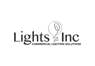 LIGHTS INC COMMERCIAL LIGHTING SOLUTIONS logo