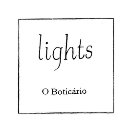 LIGHTS O BOTICARIO logo