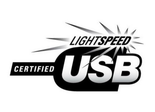 LIGHTSPEED CERTIFIED USB logo