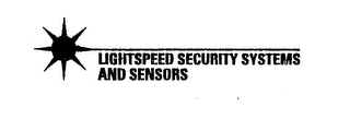 LIGHTSPEED SECURITY SYSTEMS AND SENSORS logo