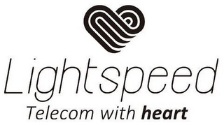 LIGHTSPEED TELECOM WITH HEART logo