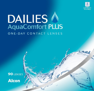 LIGHTSTREAM TECHNOLOGY DAILIES AQUACOMFORT PLUS ONE-DAY CONTACT LENSES 90 LENSES ALCON