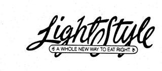 LIGHTSTYLE A WHOLE NEW WAY TO EAT RIGHT logo
