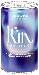 LIGHTWAVE GROUNDING CALM KIN EUPHORICS A FUNCTIONAL BEVERAGE FOR MODERN RITUALS logo