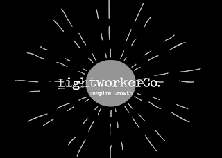 LIGHTWORKERCO. INSPIRE GROWTH logo