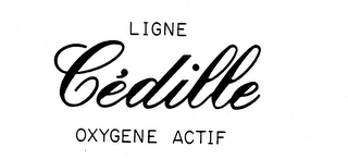 LIGNE CEDILLE OXYGENE ACTIF logo