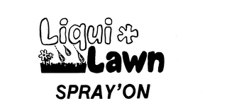LIGUE LAWN SPRAY'ON logo