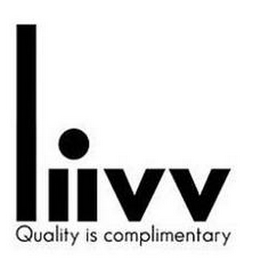 LIIVV QUALITY IS COMPLIMENTARY logo