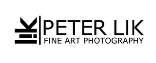 LIK PETER LIK FINE ART PHOTOGRAPHY logo