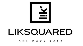 LIK2 LIKSQUARED ART MADE EASY logo