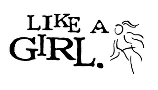 LIKE A GIRL. logo