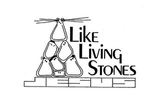 LIKE LIVING STONES logo
