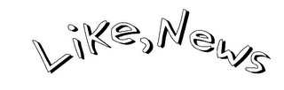 LIKE, NEWS logo