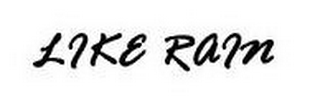 LIKE RAIN logo