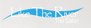 LIKE THE RIVER THE SALON logo