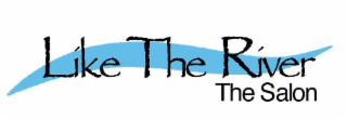 LIKE THE RIVER THE SALON logo