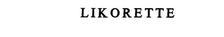 LIKORETTE logo