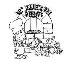 LIL' ANNIE'S PET PIZZA'S logo