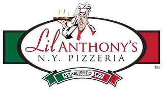 LIL ANTHONY'S N.Y. PIZZERIA ESTABLISHED 1999 logo