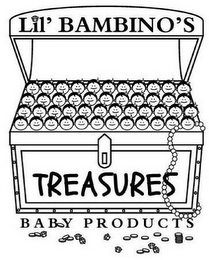 LIL' BAMBINO'S TREASURES BABY PRODUCTS logo